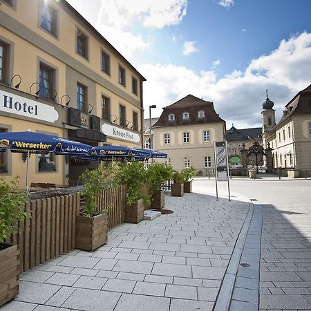 Hotel Krone-Post Werneck Exterior photo