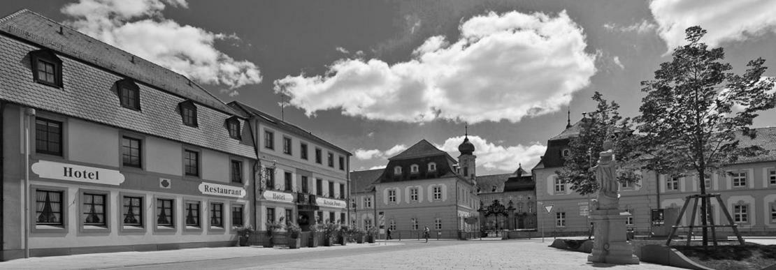 Hotel Krone-Post Werneck Exterior photo